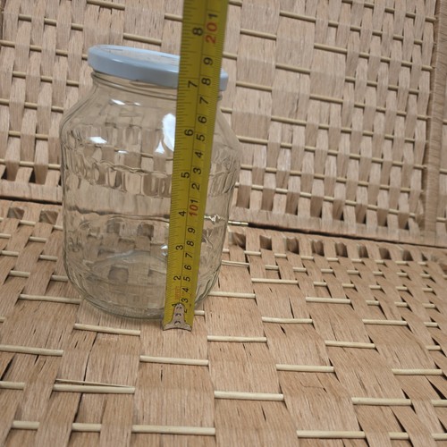 Glass jars with lid - 1.7l,