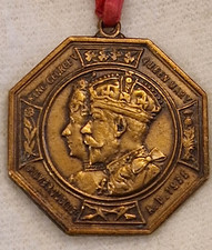 Antique King George V & Queen