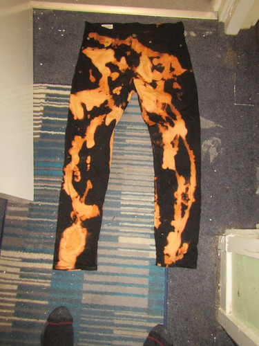 Levis 512 black bleach slim - 512,