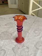 coral with cobalt blue