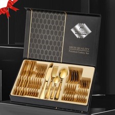 24PCS  DINNER SET STAINLESS