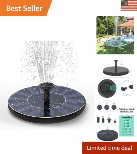 Elegant solar powered - solar, fountain