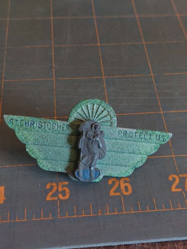 Christopher protect pin - christopher,
