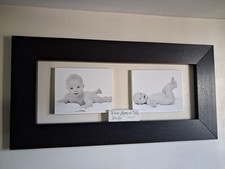 IKEA MONGSTAD Wooden Floor Mirror Dark Brown/Black Used Ad Picture Frame