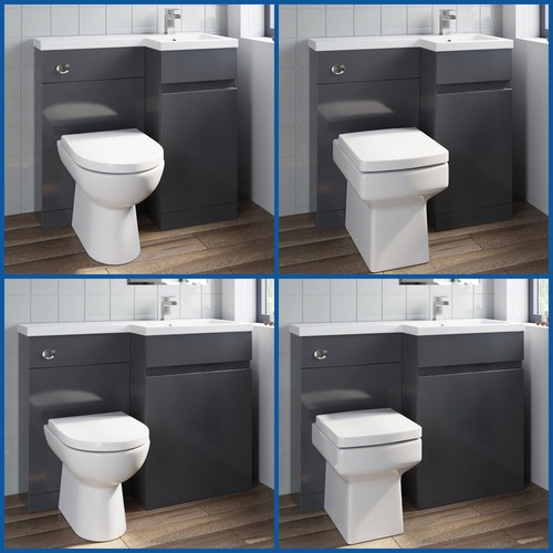 Grey bathroom vanity - grey,