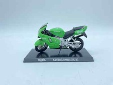 Model Moto Kawasaki Ninja Zx 12 Green - EDICOLA - Scale 1:18
