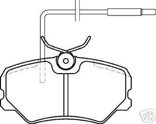Mintex disc pads peugeot - disc+pads,