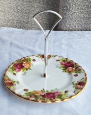 Royal Albert Old Country Roses Small Single Tier Cake Stand - Free Delivery