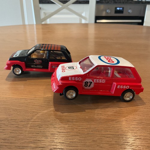 Scalextric metro 6r4 turbos - scalextric,