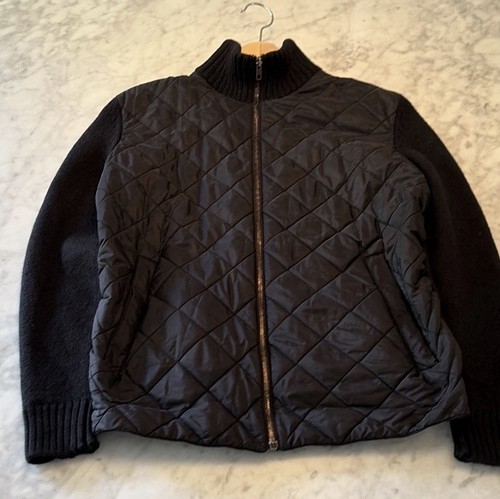Prada black quilted full - quilted,