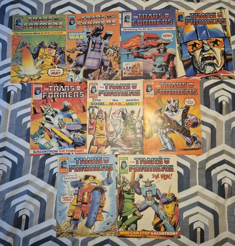 Transformers marvel comics - marvel, uk