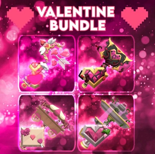 Valentine sets quad - sets, bundle
