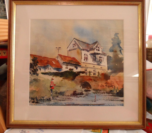 Beautiful signed watercolour - beautiful,