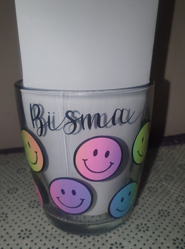Personalised smiley face mug - personalised,