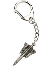 SR-71 Blackbird Crafted from UK Pewter Key Ring (WA) SR71KR