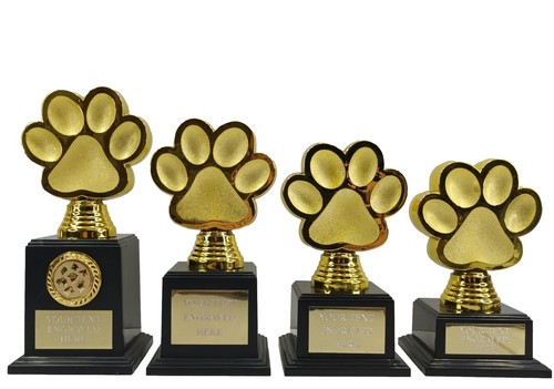 Personalised gold paw - personalised,