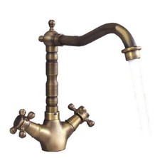 Antique Brass Swivel Spout