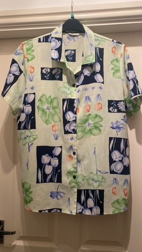 Ladies short sleeve - ladies, button