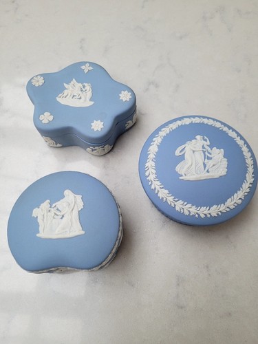 Three wedgwood jasperware - three,