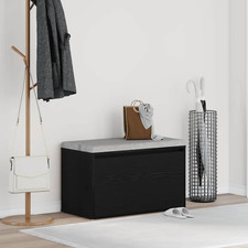 Hall bench Black Oak