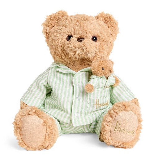 Harrods bear 24cm - 24cm, (h)