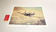 Kevin Walsh Lone Patrol Spitfire Print                                      JL4e