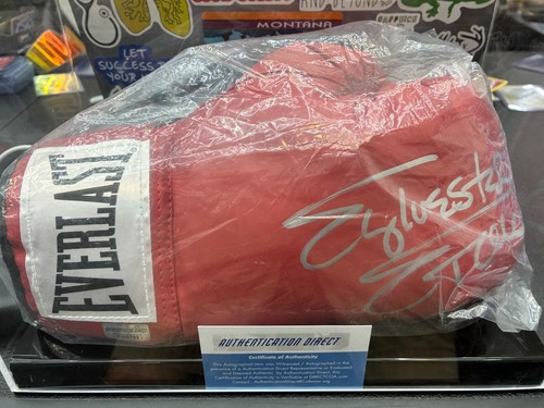 Sylvester stallone autographed - sylvester,