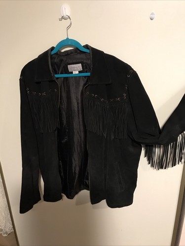 Vintage brand suede leather - vintage,
