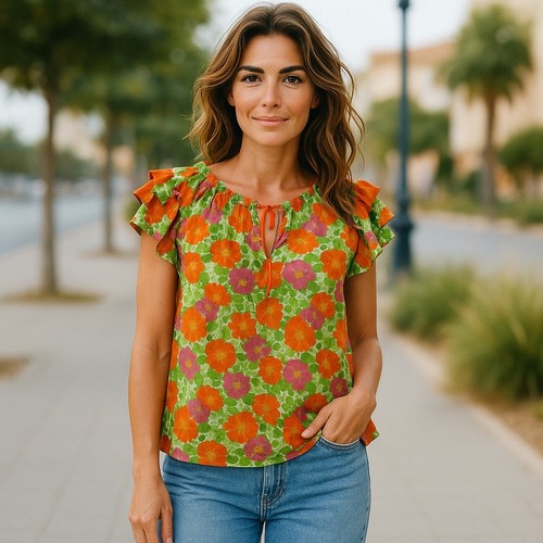 Pleione womens blouse size - pleione,