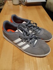 Adidas Neo Label Men's Grey suede size 9 trainers Ortholite Foam Insoles