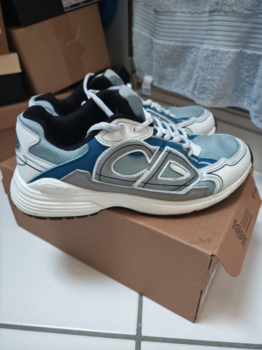 Dior b30 trainers blue white - dior,