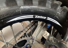 MOTOCROSS ENDURO MX TALON wheel sticker replacement SURRON TALARIA eBIKE 19" 17"