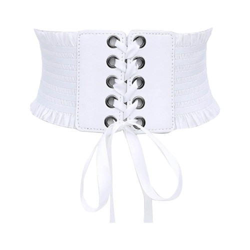 Tied waspie belt wide - tied,