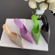 Sexy Womens Pointed Toe Slip