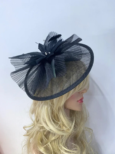 Women floral fascinator hat - women's,