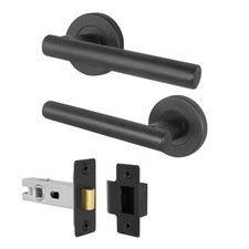 T-Bar Black Internal Door