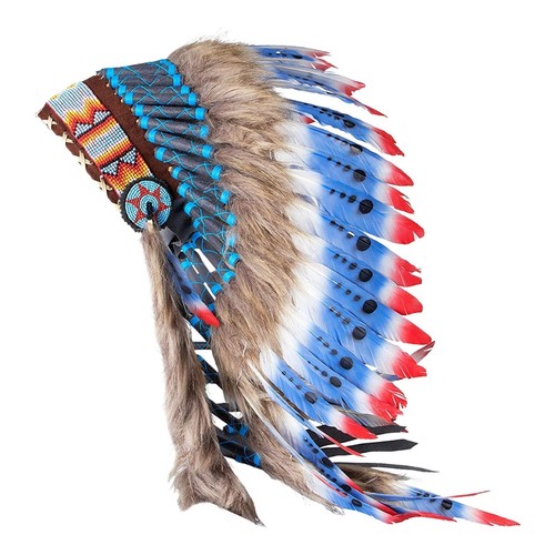Indian native headdress stage - indian,