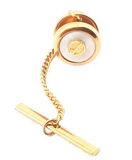 Dunhill Tie Pin Gold Tone