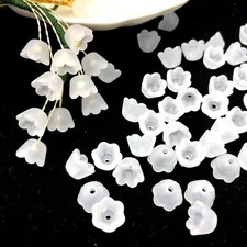 Transparent Tulip Beads Lily