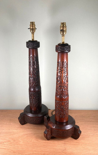 Pair large vintage ethnic - large,
