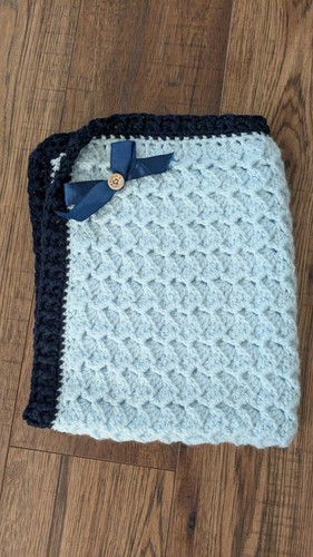 Handmade crochet baby blanket - crochet,