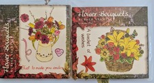 2 x sets rubber stamps Flower