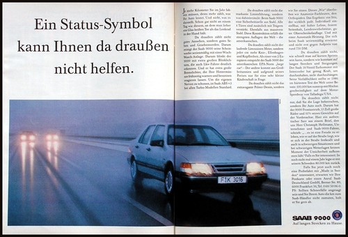1989 saab 9000 original - saab,