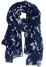 New Butterfly Print Scarf –