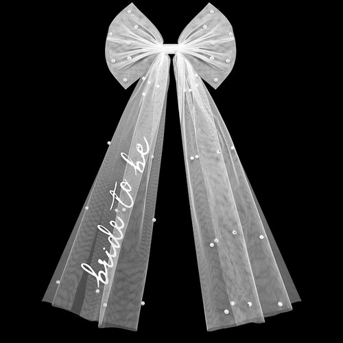 Bride veil bow with - be,