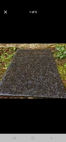 Solid black granite - black,