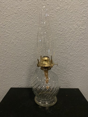 Antique hurricane oil lamp - hurricane,