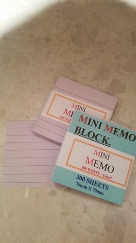 Mini memo block refill 300 - mini,