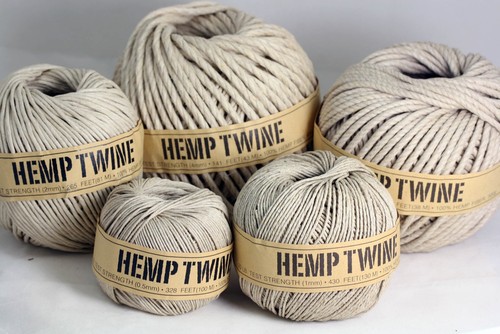 Hemp cord natural - hemp, untreated