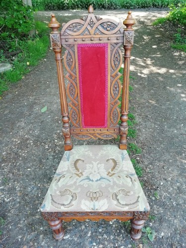 Victorian carved oak - oak, hall